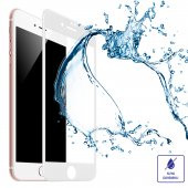 Bufalo iPhone 7 / 8 Ekran Koruyucu 9D Temperli Cam - Beyaz - 5