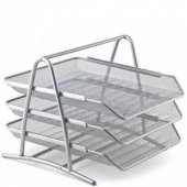 BIGPOINT METAL EVRAK RAFI PERF.3 LU GUMUS 413-11 thumbnail 1