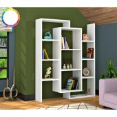 Luce Kitaplık Beyaz - 1