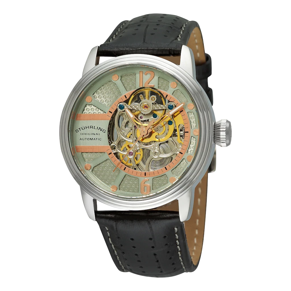 308A.331554 Stührling 44mm Otomatik Erkek Kol Saati - 1