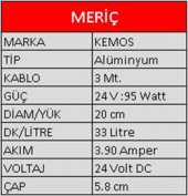 Meriç 24 Volt Alüminyum Gövdeli Mazot Pompası - 3