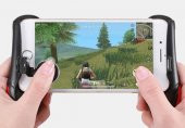 GamePad Pubg Uyumlu Telefon Joystick Tutucu Oyun Adaptörü Konsolu - 6