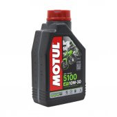 Motul 5100 10W-30 4T 1 Lt 4 Zamanlı Motosiklet Motor Yağı (2 Adet) - 2