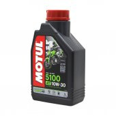 Motul 5100 10W-30 4T 1 Lt 4 Zamanlı Motosiklet Motor Yağı (2 Adet) - 3