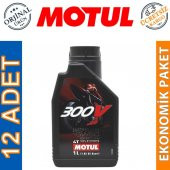 Motul 300V FL 15W-50 4T 1 Lt 4 Zamanlı Motosiklet Motor Yağı (12 Adet) thumbnail 1