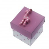 12 Adet 5x5cm Kutu Zürafa Biblolu - 3
