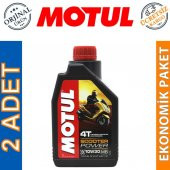 Motul Scooter Power 10W-30 MB 4T 1 Lt 4 Zamanlı Motor Yağı (2 Adet) - 1