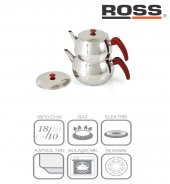 Ross Küre Çelik Çaydanlık Büyük Boy - 1