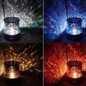 Star Master Projeksiyon Yatak Odası Gece Lambası Renkli Led Işık - 2