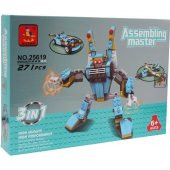 Ausini City Transformers Araba Uçak Robot 3lü Set 271 Parça 25619 - 2
