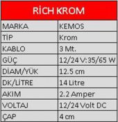 Rich Krom 12 Volt Mazot Pompası - 2