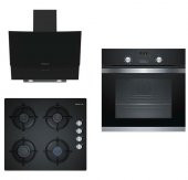 PROFİLO BLACK STAR SİYAH ANKASTRE SET - 1