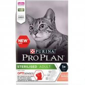 Proplan Somon Balıklı Kısırlaştırılmış Kedi Maması 3 Kg - 1