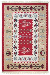 Geleneksel Çift Taraflı Kilim 120x180 cm ( 2,16 m2) - Bozkır - 1