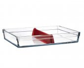 Paşabahçe Borcam Guzzini Silikon Ayraçlı Tepsi 4350cc - 1