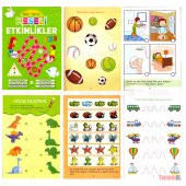 NEŞELİ ETKİNLİKLER EĞİTİCİ ve ÖĞRETİCİ ÇİZGİ ALIŞTIRMALARI - 3