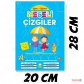 NEŞELİ ÇİZGİLER EĞİTİCİ ve ÖĞRETİCİ ÇİZGİ ALIŞTIRMALAR - 2