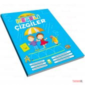 NEŞELİ ÇİZGİLER EĞİTİCİ ve ÖĞRETİCİ ÇİZGİ ALIŞTIRMALAR - 3