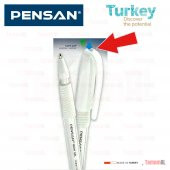 PENSAN (SİYAH DEFTER) KOYU ZEMİN YAZI KALEMİ Neon BEYAZ TÜKENMEZ - 3