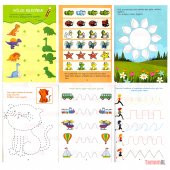 NEŞELİ ETKİNLİKLER EĞİTİCİ ve ÖĞRETİCİ ÇİZGİ ALIŞTIRMALARI - 4