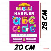 NEŞELİ HARFLER EĞİTİCİ ve ÖĞRETİCİ (Elakin) ÇİZGİ ALIŞTIRMALARI - 4