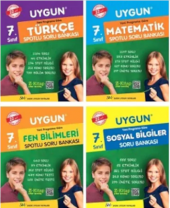 Sadık Uygun 7. Sınıf Soru Bankası Seti 4 Kitap (YENİ MÜDREDAT) - 1