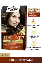 Palette Deluxe Saç Boyası 7-36 Küllü Kestane - 2