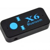 Case 4U Bluetooth Müzik Alıcısı 3.5 mm Aux Adaptör Araç Kiti 3in1 - Cyber AN-6999 X6 - 1