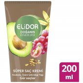 Elidor Süper Saç Kremi Doğanın Enerjisi Avakado Özlü 200 Ml - 1