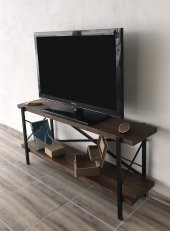 Masif Ahşap Tv Ünitesi 140 cm T002 - 3