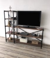 Masif Ahşap Tv Ünitesi 180 cm T009 - 2