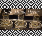 SadeHomeDecor lucky art marvel çay seti 6 lı - 2