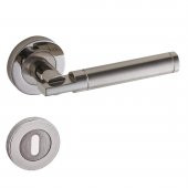 Doğanlar Fırat Lüx Rozetli Kapı Kolu Nikel Saten Oda - 2