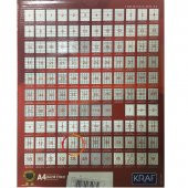 KRAF LASER ETIKET 2033 63.5x25.4 (33x100=3300 - 2