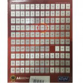 KRAF LASER ETIKET 2736 70x36 (24x100=2400) - 2