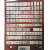 KRAF LASER ETIKET 2612 105x48 (12x100=1200) - 2