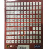 KRAF LASER ETIKET 2008 99.1x67.7 (8x100=800) - 2