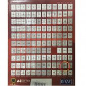 KRAF LASER ETIKET 2065  38.1x21.2 - 2