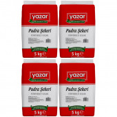 Yazar Pudra Şekeri 5 kg x 4 Adet - 2