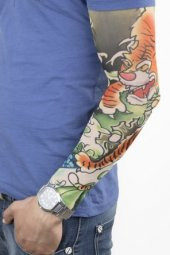 Giyilebilir Dövme Tattoo Sleeves Takılan Dövme Kola Takılan Dövme - 1