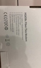 HUAWEI HG658C  4 PORT 300 MBPS FIBER VDSL2/ADSL2+ MODEM - 4