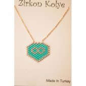 Mavi Miyuki Kolye - 2