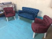 Vega Çay Seti Tekli Koltuk, Berjer, Salon, Balkon - 3