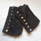 Pullu Clunc Bayan Çanta ( Siyah ) - 2