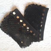 Pullu Clunc Bayan Çanta ( Siyah ) - 4