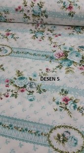 TAÇ METRELİK ÇARŞAFLIK KUMAŞ.  100 ORGANİK PAMUKLU KUMAŞ - 2