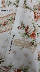 TAÇ METRELİK ÇARŞAFLIK KUMAŞ.  100 ORGANİK PAMUKLU KUMAŞ - 7
