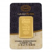 10 Gram Külçe Altın  24 Ayar - 1