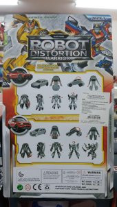 Land Rover Robota Dönüşen 20 cm Araba Transformers Sarı - 3