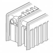 Demirdokum  Dkek (Pkkpkp) 900-600 Panel Radyator 33 htv tip 33 kompakt ventilli - 2